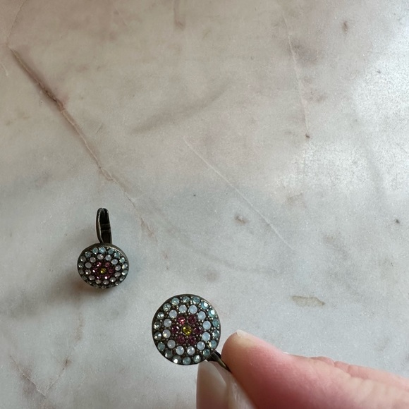 Colorful faux gem earrings! New! Never worn! - Picture 3 of 7